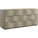 Hoyos Light Wash / Warm Brass Dresser